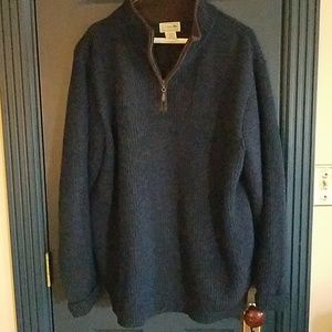 LL Bean Waterfowl Sweater with Winstopper